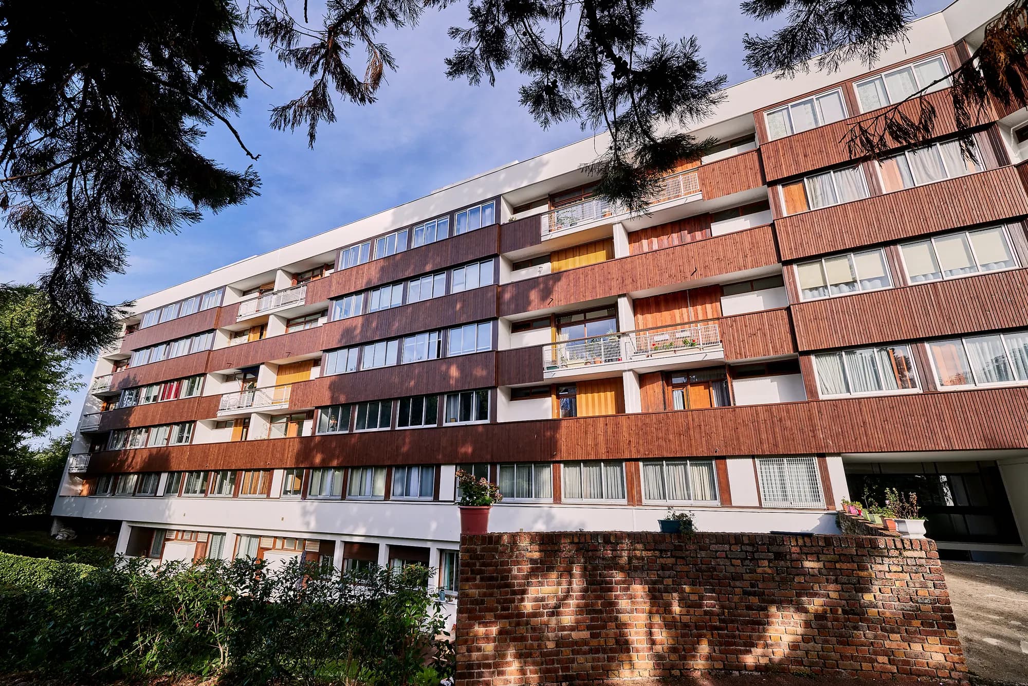 Résidence de logements collectifs en Île-de-France